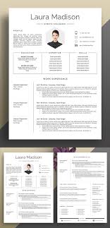 25 Modern Resume Templates With Cover Letter Idevie