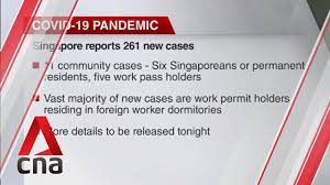 Singapore news today, snt for short, brings independent perspective on news and current affairs in s. Covid 19 Update June 5 Singapore Reports 261 New Cases Youtube