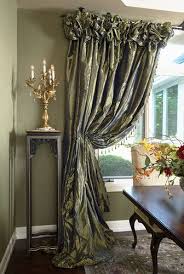 Ruched Drapes Design Ideas Pictures Remodel And Decor Dining Room Drapes Drapery Designs Dining Room Curtains