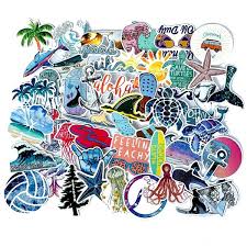 50 100pcs Cartoon Summer Surf Beach Sunshine Graffiti Sticker Suitcase Refrigerator Skateboard Foreign Trade Waterproof Pvc Sticker Wish Sunshine cartoon 1 of 480. 50 100pcs cartoon summer surf beach sunshine graffiti sticker suitcase refrigerator skateboard foreign trade waterproof pvc sticker wish