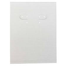 5 out of 5 stars. White Paper Covered Plastic Hanging Earring Card