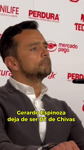 🚨 DE ÚLTIMO MOMENTO 🚨, Javier Mier, Director Deportivo del Guadalajara  anuncia que Gerardo Espinoza ha sido cesado como D.T. del Rebaño. , “Le  agradecemos y deseamos de manera personal y como club, ...