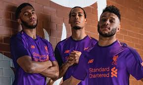 So this is the new new balance liverpool away jersey, and umm, whoa it is purple! Watch Players Model New 2018 19 Away Kit Liverpool Fc