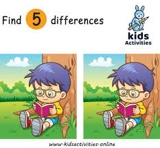 Spot 5 Differences Between Two Pictures Printable Kids Activities Spot The Difference Kids Printable Activities For Kids Activities For Kids