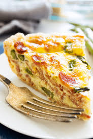 Asparagus Bacon Quiche A Dash Of Sanity Recipe Asparagus Bacon Quiche Recipes Bacon Quiche