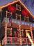 Gingerbread House With Christmas Lights