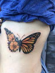 Maybe you would like to learn more about one of these? Monarch Butterfly Wildflower Tattoo Butterfly Tattoo Designs Butterfly With Flowers Tattoo Wildflower Tattoo