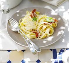 Pasta with creamy greens & lemon recipe | BBC Good Food