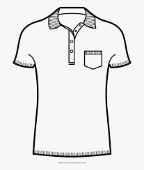 Download this tshirt coloring worksheet, check the number coloring pattern and fill it with your creativity. Polo Shirt Coloring Page Hd Png Download Kindpng