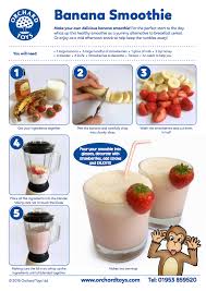 Orchard Toys Banana Smoothie Recipe For Kids Download A Free Pdf Here Https Www Orchardtoy Banana Smoothie Recipe Smoothie Recipes For Kids Banana Smoothie