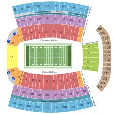 Buy Clemson Tigers Football Tickets Seating Charts For