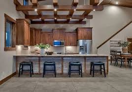 We built an interior dividing wall and screened it with with welded wire, to divide the people side from the chicken side. Custom Designed Barndominium With Over Sized Shop Barn House Interior Pole Building House Steel Building Homes