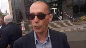 Liam Wray, brother of Bloody Sunday victim Jim Wray, reacts to Soldier F  non-prosecution decision