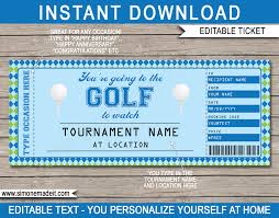 Our article gives a comprehensive discussion for golfers who are wondering if they should work with a teacher. Printable Surprise Golf Tournament Tickets Gift Voucher Template
