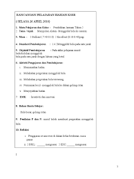 Koleksi rph pj tahun 2 sekolah rendah. Rph Pj Thn 2 Manipulasi Alatan