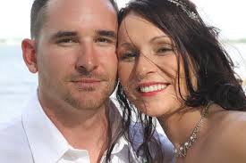 Marika Dominczyk, Scott Foley Llegan a Foto de archivo editorial