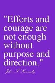 Effort And Courage Are Not Enough Without Purpose And Direction Efforts And Courage Are Not Enough Without Purpose And Direction John F Kennedy Jfk Quotes Inspirational Quotes Wisdom Quotes