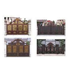 Our home design team has built a robust collection of house plans in styles ranging from modern, craftsman, farmhouse, shed roof, prairie style and wine country home plans all the way on up to luxury estate homes. New Design Drieway Aluminium Gates And Automatic Swing Metal Modern Gate For House China Wrought Iron Privacy Gate And Old Wrought Iron Gates For Sale Price Made In China Com