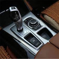 Interior Car Gear Box Panel Cover Trim For Bmw X5 E70 2010 2013 X6 E71 2010 2014 Bmw X5 E70 Interior Accessories Bmw X5