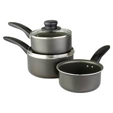 Professional granite saucepan set 2 piece 49.99 4.8842 granite professional granite 2 piece forged aluminium cookware sets ceramic hob safe induction hob safe gas hob safe electric hob safe. Tesco 3 Piece Pan Set Tesco Groceries