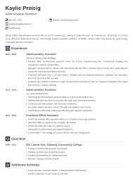 Administrative Assistant Resume 25 Examples And Writing Tips