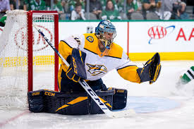 Pekka rinne #35 of the nashville predators leads his teammates to the ice between dallas mounted police horses for the 2020 nhl winter classic between the nashville predators and the dallas stars. 2018 2019 Nashville Predators Player Reviews Pekka Rinne On The Forecheck
