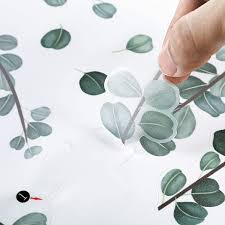 Even the romans enjoyed enhancing their decor with mosaic tile murals and. Buy Green Plants Eucalyptus Vine Leaves Wall Decal Removable Watercolor Wall Art Decor Peel And Stick Wall Sticker Art Murals Decoration For Home Nursery Decor Living Room 3 Sheets 11 8 X 23 6 Inch