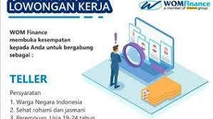 Wom finance cirebon sedang membutuhkan untuk posisi : Lowongan Kerja Teller Di Wom Finance Lowongan Kerja Makassar
