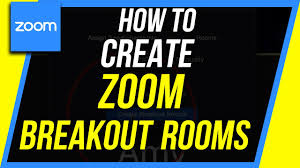 How To Activate And Use Breakout Room In Zoom Youtube