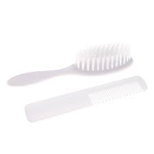 2 Adet Beyaz Bebek Bebek Bakimi Saglik Bakim Tarak Ve Yumusak Sac Fircasi Hediye Seti Bebek Sac Fircasi Seti Baby Hair Brush Soft Hair Grooming Comb