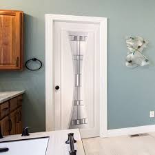 Internal Pvc Doors White Glazed Panel Direct Doors Uk In 2020 Pvc Door Pvc Panels Door Wraps