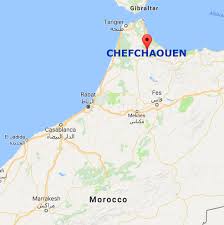 Straits can be formed due to the movement of tectonic plates or by the fracture of an isthmus. Chefchaouen Map Mylifesamovie Com Marokko