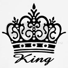 Black Background King Crown Logo Black And White King Black Crown Wall Clock By Artegrity Cafepress Queen Crown Tattoo Crown Tattoo Design Crown Tattoo