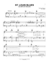 download digital sheet music of louis st louis for piano