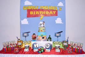 Toy Story Candy Table Birthday Themes For Boys Candy Birthday Party Candy Buffet Birthday Party