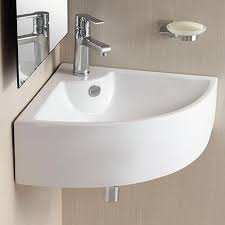 Osseo Vitreous China Wall Mount Corner Bathroom Sink Corner Sink Bathroom Small Bathroom Sinks Wall Mounted Bathroom Sinks