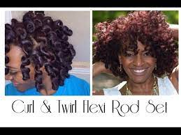 They can be used to give naturally straight hair some curls. 61 Curl Twirl Flexi Rod Set On Dry Hair Youtube