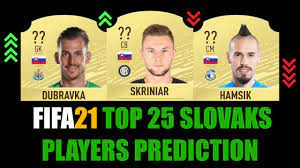 Marek hamšík (born 27 july 1987) is a slovak footballer who plays as a centre midfield for swedish club ifk göteborg. Fifa 21 Top 25 Slovak Players Rating Prediction W Skriniar Hamsik Dubravka Lobotka Duda Youtube