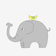Cartoon Elephant Stick Figure Elephant Grey Elephant Yellow Bird Elephant Clipart Elephant Illustration Cartoon Elephant Png Transparent Clipart Image And Ps Cartoon Elephant Elephant Illustration Kids Canvas Art