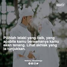 Akhlak Krn Ia Lah Yg Akan Membimbingmu Supaya Bisa Bersama Menuju Jannah Mau Kan Saling Mencintai Sampai Jannah Semoga Ya Kutipan Agama Bahagia Agama