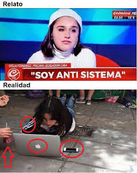 No quiero ni imaginar los reproches que me caerían de hacerlo yo. Ofelia Fernandez Argentina