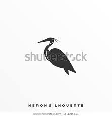 Heron Pose Illustration Vector Template Suitable Stock Vector Royalty Free 1611216601 In 2020 Illustration Stock Vector Vector Images