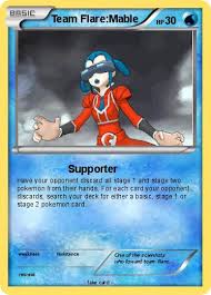 Not only does it reveal your enemies, but it's also great for parties! Pokemon Team Flare Mable