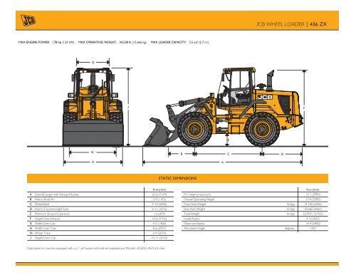 JCB 436-ZX Wheel Loader