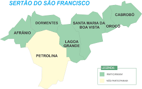 The map not only marks the location of. Curso 09 Participacao Por Regiao Sertao