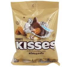 Hershey'S Kisses Special Dark 'N' Almonds 100.8G Free Shipping World Wide |  Ebay
