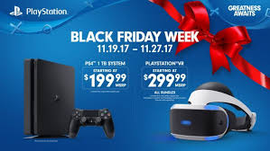 Playstation S Black Friday 2017 Deals 200 Ps4 Ps Vr Bundles And Cheap Controllers