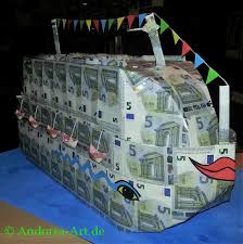 Denn mit einem geldgeschenk zur hochzeit schenkst du dem brautpaar gleichzeitig auch einen willkommenen beitrag zu ihren flitterwochen. Andorras Art Geldgeschenke Aus Bargeld Zu Jedem Anlass Dreidimensional