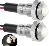 Amazon.com: ZGSZJHF 8mm Mini Indicator Light 0.31 ...
