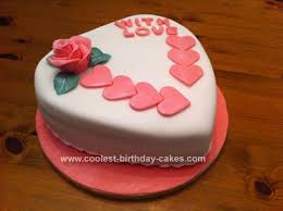 Birthday Cake Heart Shape For Husband Coolest Valentine S Day Cake Cake Homemade Cakes Valentines Day Cakes